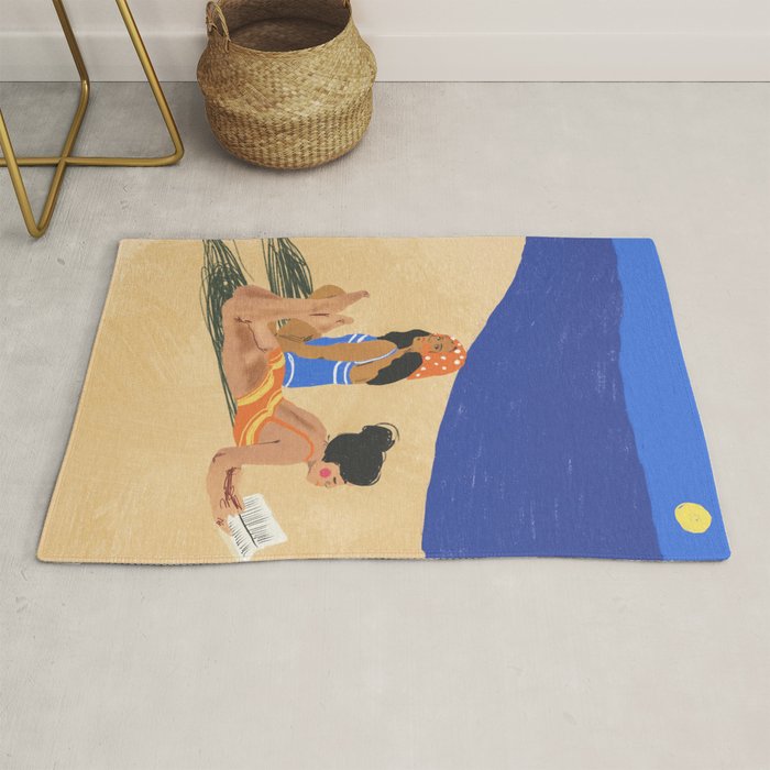 Summer on the beach Rug Gallery Image 1