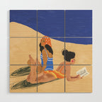 Summer on the beach Wood Wall Art Gallery Image 1