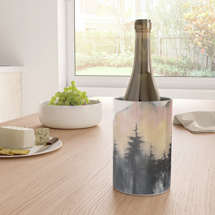 Pacific Northwest Wonderland Painting Wine Chiller Gallery Image 4