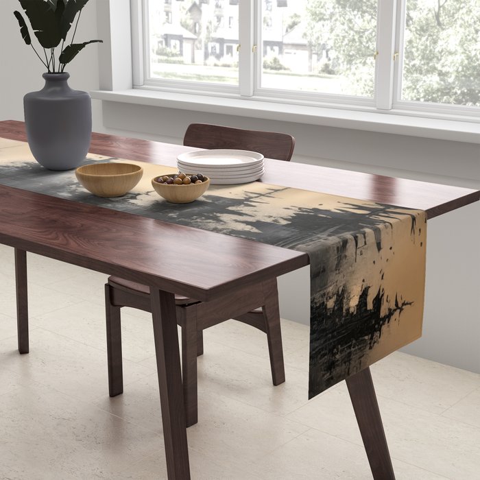Pacific Northwest Wonderland Painting Table Runner Gallery Image 2