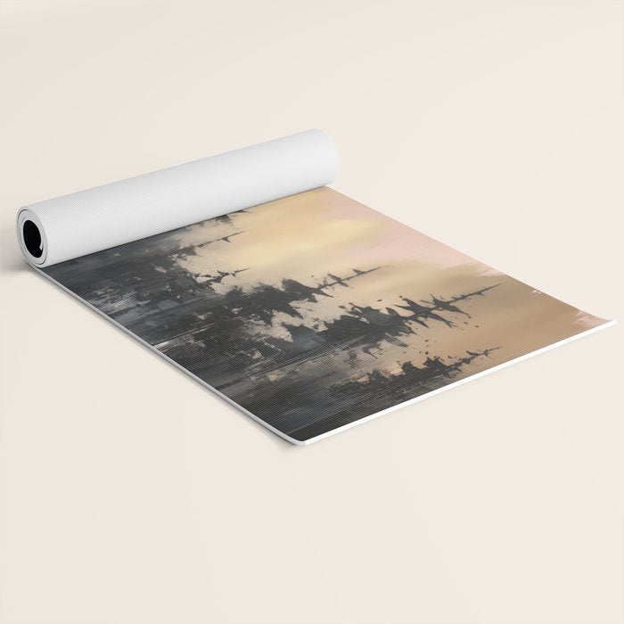 Pacific Northwest Wonderland Painting Yoga Mat Gallery Image 2