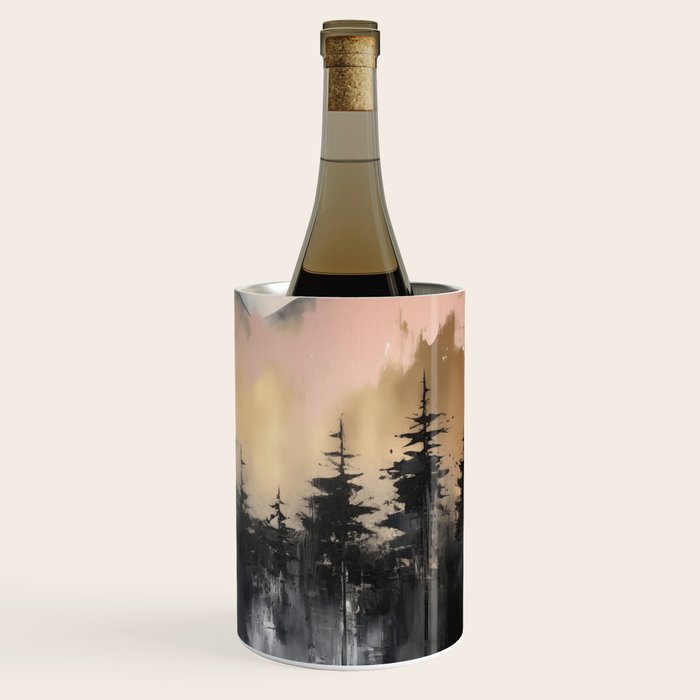 Pacific Northwest Wonderland Painting Wine Chiller Gallery Image 3