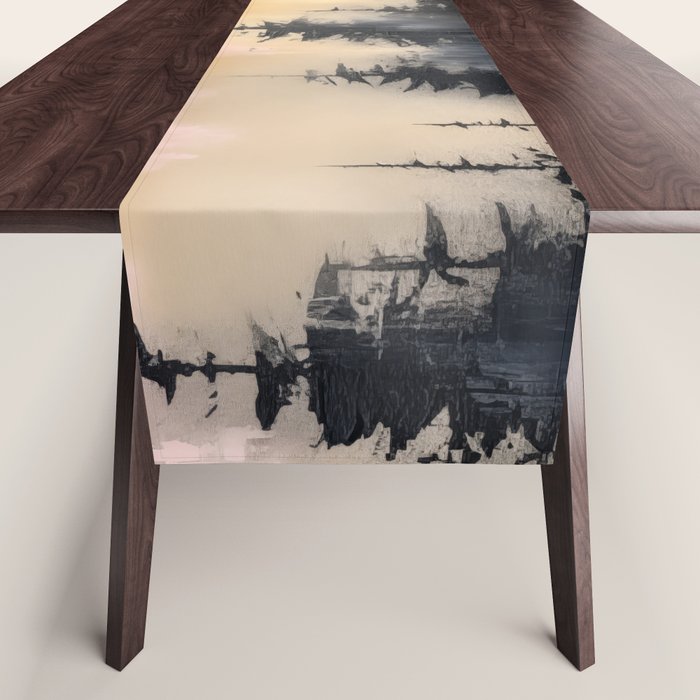 Pacific Northwest Wonderland Painting Table Runner Gallery Image 1