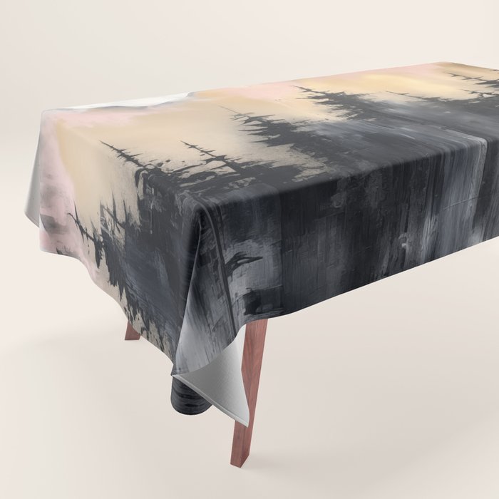 Pacific Northwest Wonderland Painting Tablecloth Gallery Image 1