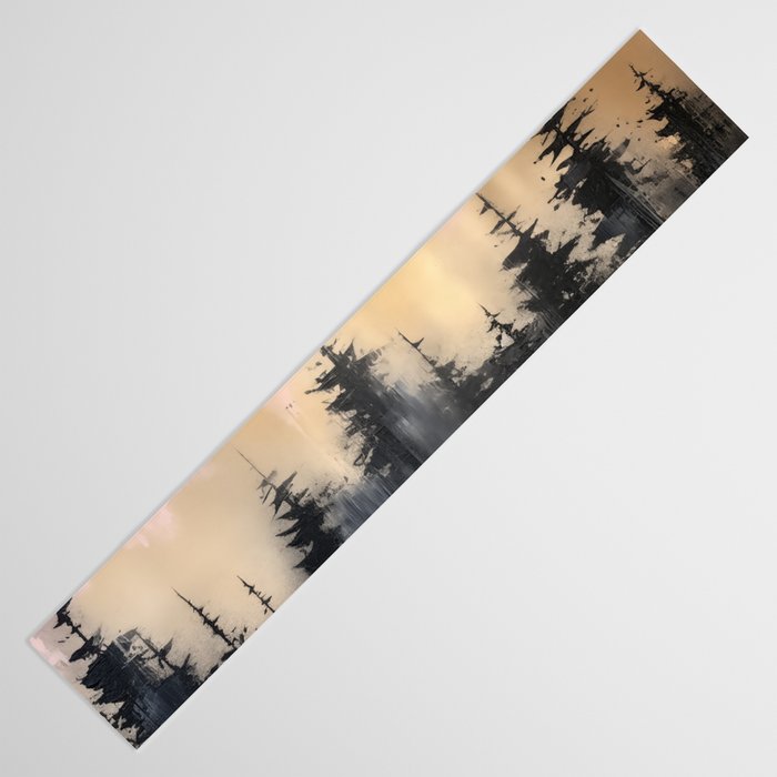 Pacific Northwest Wonderland Painting Table Runner Gallery Image 3