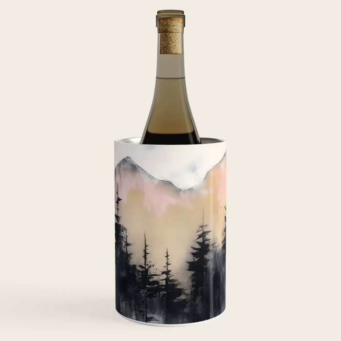 Pacific Northwest Wonderland Painting Wine Chiller Gallery Image 2