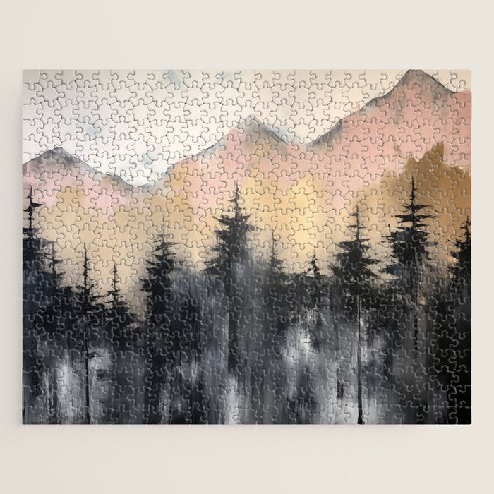 Pacific Northwest Wonderland Painting Jigsaw Puzzle Gallery Image 1