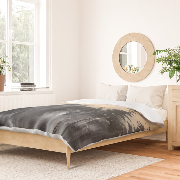 Pacific Northwest Wonderland Painting Duvet Cover Gallery Image 2