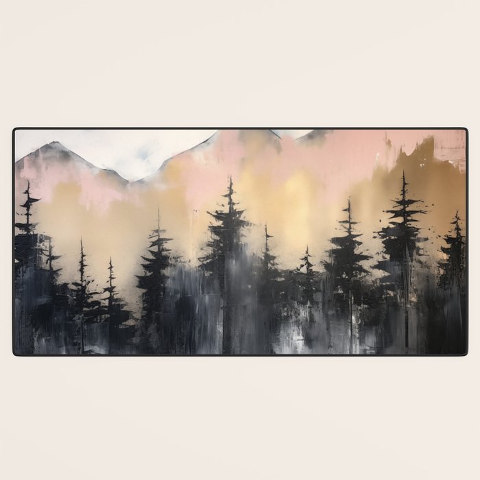 Pacific Northwest Wonderland Painting Desk Mat Gallery Image 3