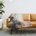 Pacific Northwest Wonderland Painting Throw Blanket Gallery Image 1