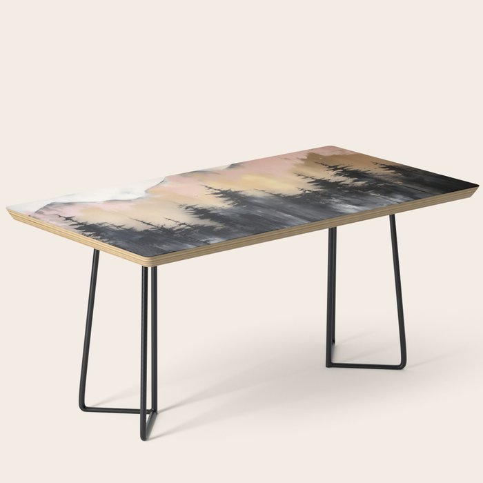 Pacific Northwest Wonderland Painting Coffee Table Gallery Image 1