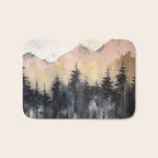 Pacific Northwest Wonderland Painting Bath Mat Gallery Image 1