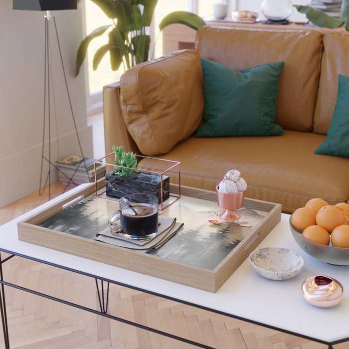 Pacific Northwest Wonderland Painting Serving Tray Gallery Image 2