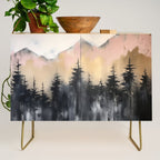 Pacific Northwest Wonderland Painting Credenza Gallery Image 1