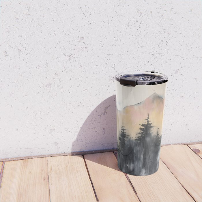 Pacific Northwest Wonderland Painting Travel Mug Gallery Image 4