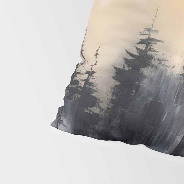 Pacific Northwest Wonderland Painting Pillow Sham Gallery Image 4