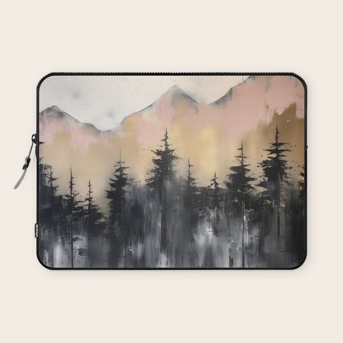 Pacific Northwest Wonderland Painting Laptop Sleeve Gallery Image 1