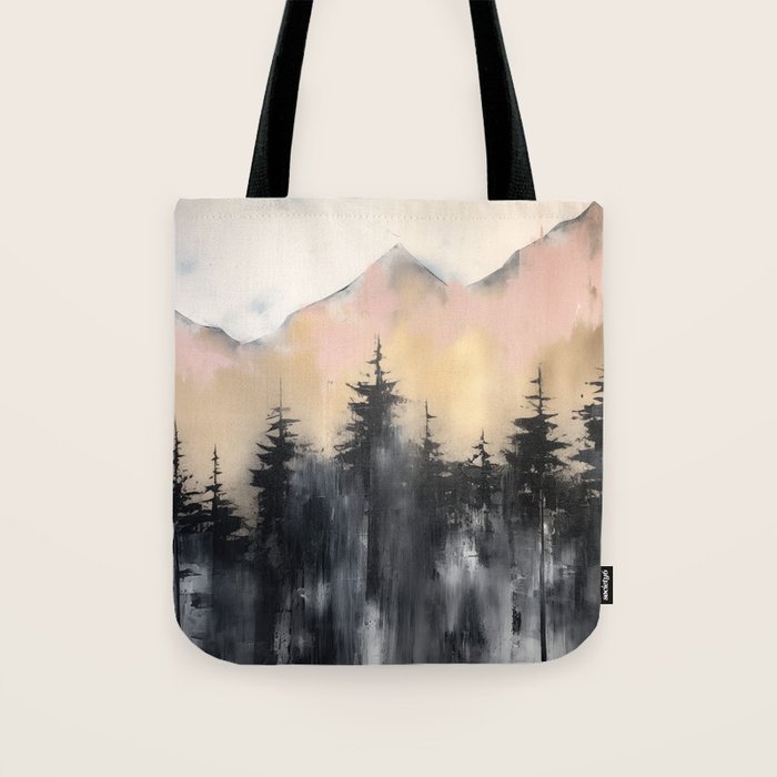 Pacific Northwest Wonderland Painting Tote Bag Gallery Image 1