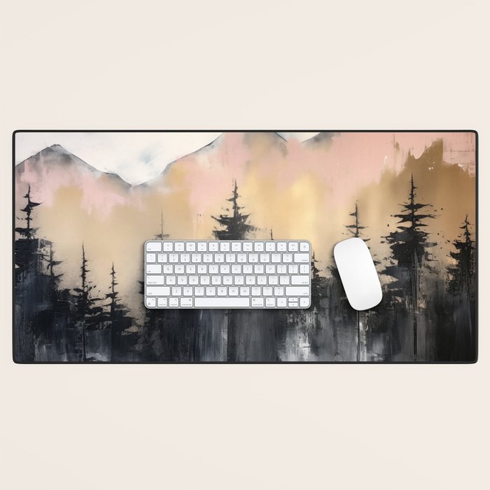 Pacific Northwest Wonderland Painting Desk Mat Gallery Image 1
