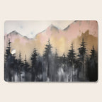 Pacific Northwest Wonderland Painting Cutting Board Gallery Image 1