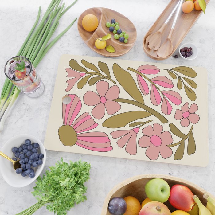 Retro Groovy - 70s style Cutting Board Gallery Image 2