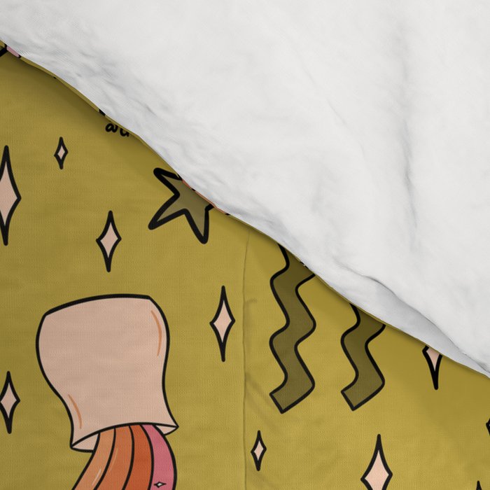Aquarius Print Comforter Gallery Image 4