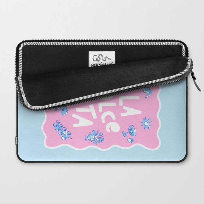 La Dolce Vita Summer Sketches Italian Style Laptop Sleeve Gallery Image 2