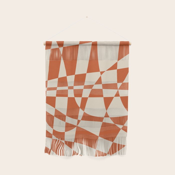 Glass Glitch: Tuscany Brown Edition Wall Hanging Gallery Image 1