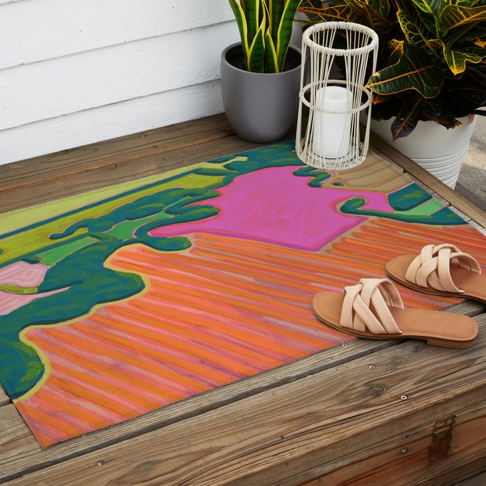 After The Rain 3 Outdoor Rug Gallery Image 2