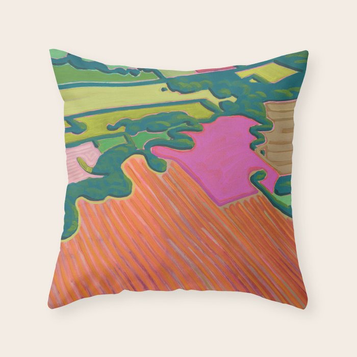 After The Rain 3 Throw Pillow Gallery Image 1