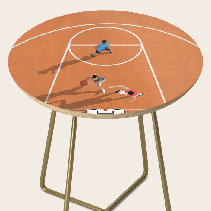 The Game of Basketball  Side Table Gallery Image 2