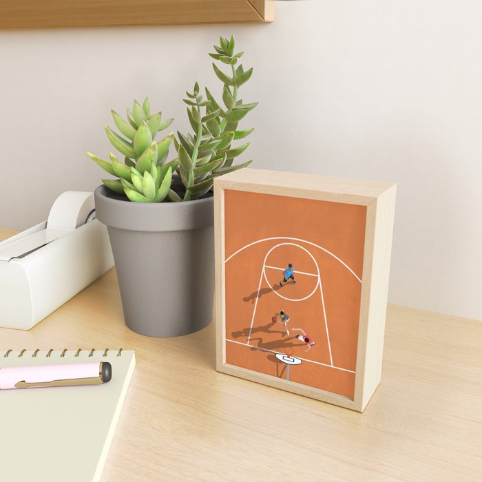 The Game of Basketball  Mini Art Print Gallery Image 2