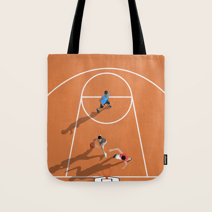 The Game of Basketball  Tote Bag Gallery Image 1