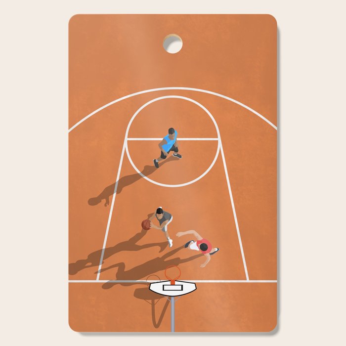 The Game of Basketball  Cutting Board Gallery Image 1