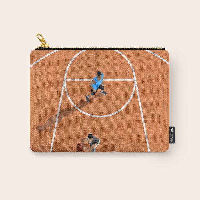 The Game of Basketball  Carry All Pouch Gallery Image 1