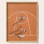 The Game of Basketball  Serving Tray Gallery Image 1