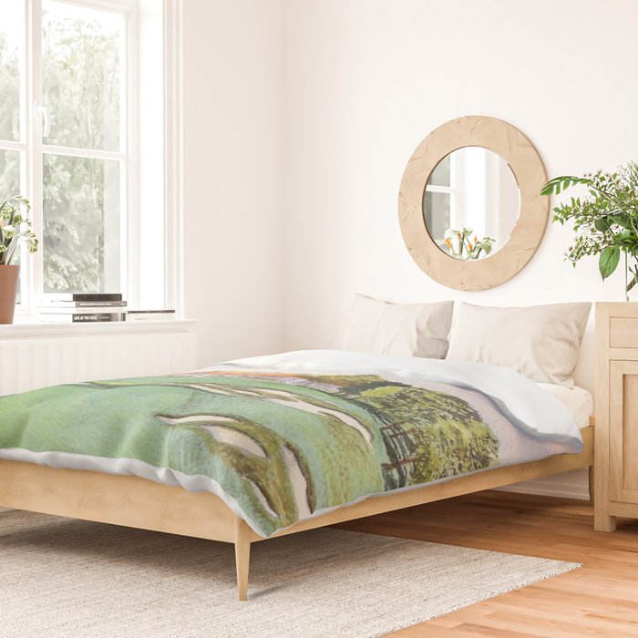 Bethpage State Park Golf Course Duvet Cover Gallery Image 2