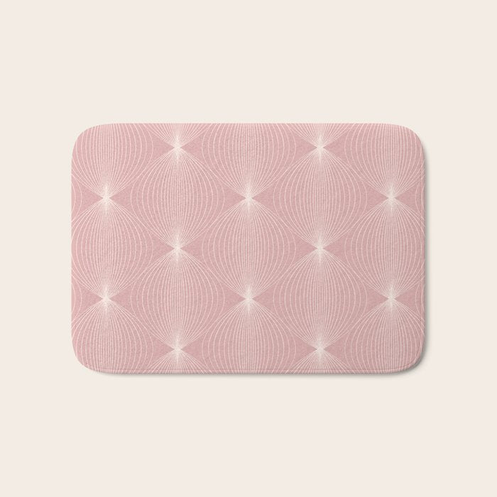 Geometric Orb Pattern VI Bath Mat Gallery Image 1
