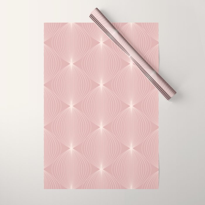Geometric Orb Pattern VI Wrapping Paper Gallery Image 1