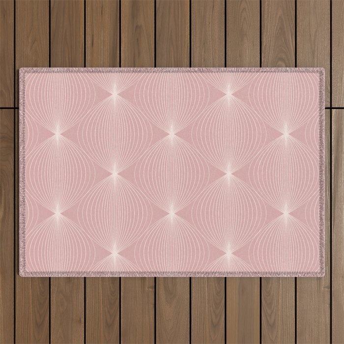 Geometric Orb Pattern VI Outdoor Rug Gallery Image 1