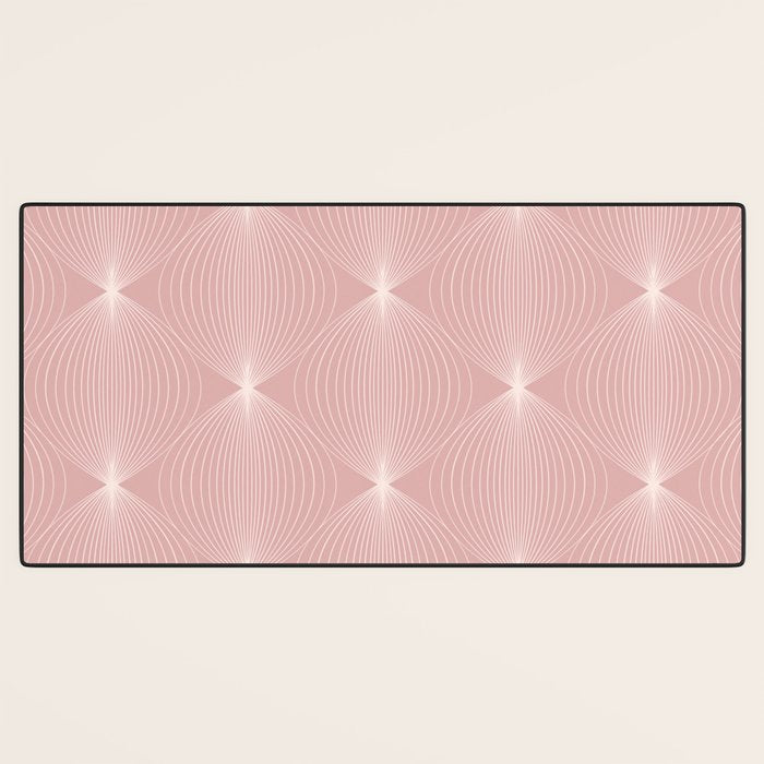 Geometric Orb Pattern VI Desk Mat Gallery Image 3