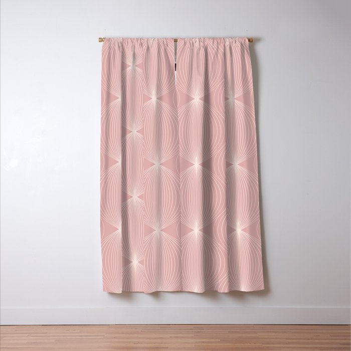 Geometric Orb Pattern VI Window Curtain Gallery Image 3