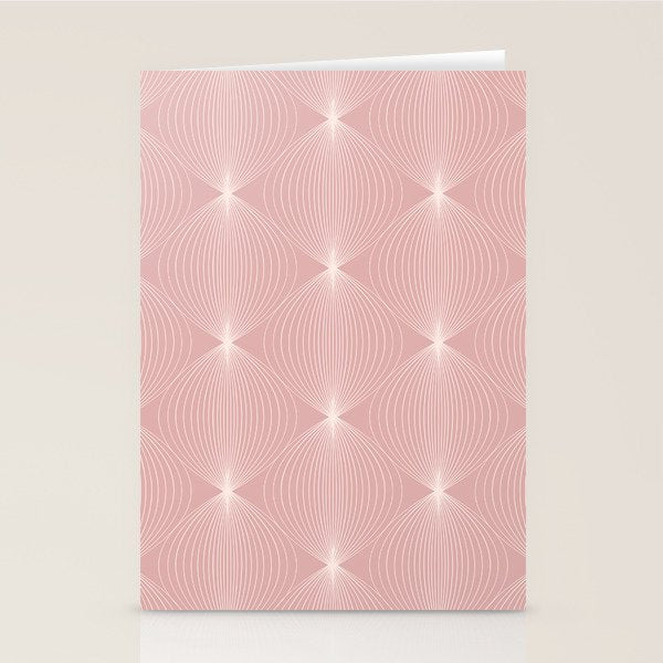 Geometric Orb Pattern VI Stationery Card Gallery Image 1