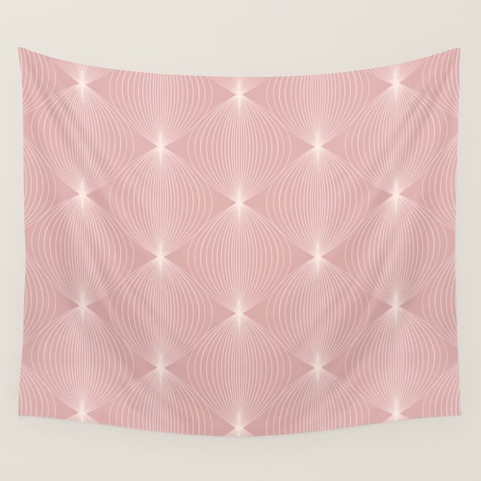 Geometric Orb Pattern VI Wall Tapestry Gallery Image 4