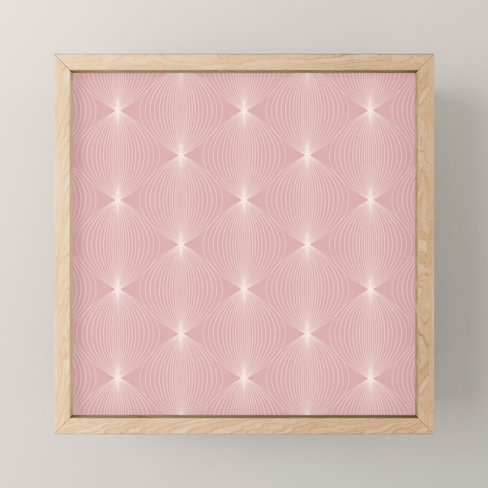 Geometric Orb Pattern VI Mini Art Print Gallery Image 1