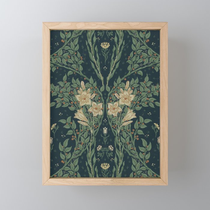 Francesca Floral by Walter Crane Mini Art Print Gallery Image 1