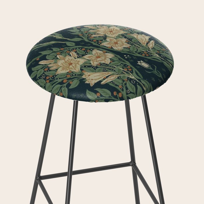 Francesca Floral by Walter Crane Stool Gallery Image 2