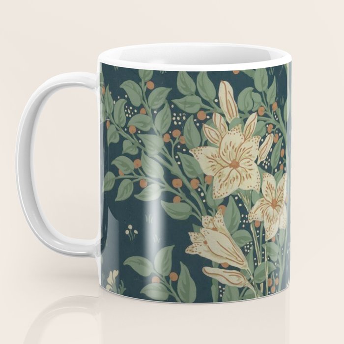 Francesca Floral by Walter Crane Coffee Mug Gallery Image 3