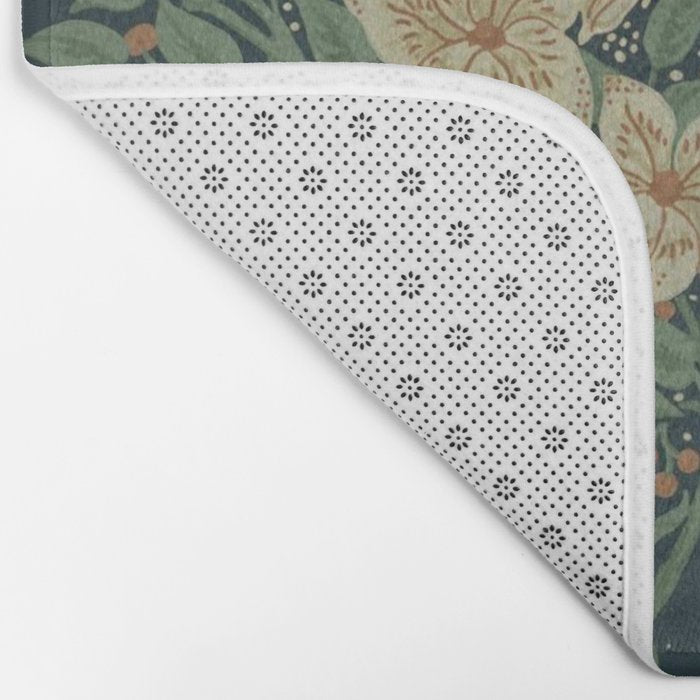 Francesca Floral by Walter Crane Bath Mat Gallery Image 2