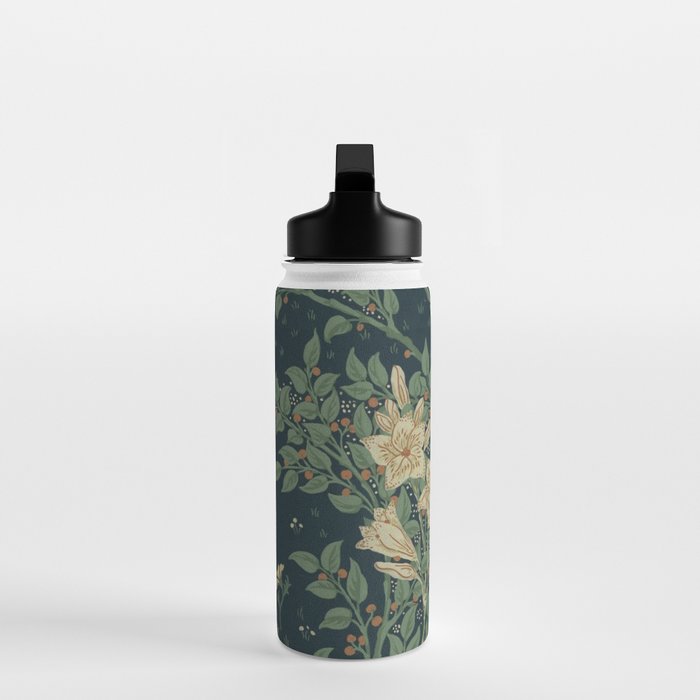 Francesca Floral by Walter Crane Water Bottle Gallery Image 3